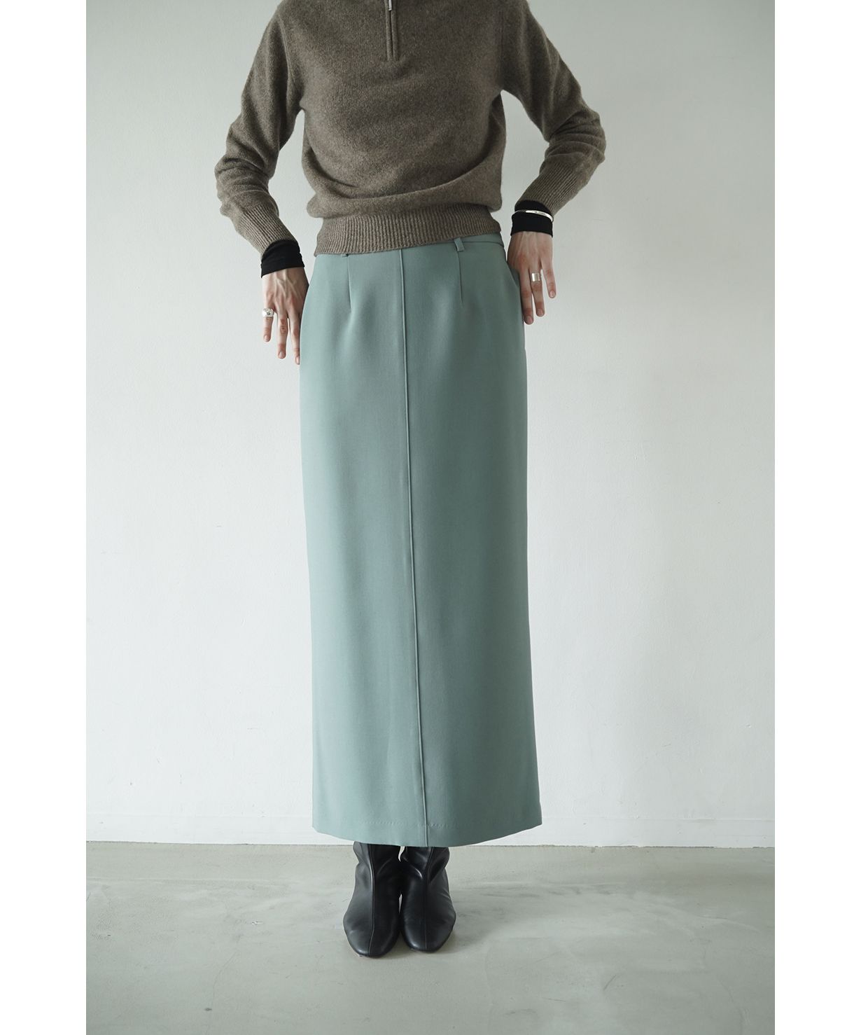 クラネ/2WAY ADJUST LOW WAIST SKIRT