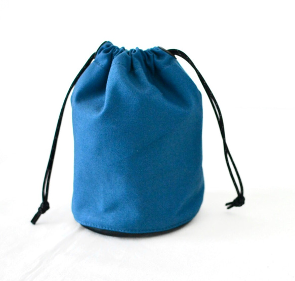 drawstring pouch(Blue)