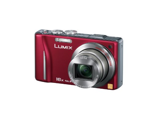 Panasonic デジタルカメラ LUMIX TZ20 レッド DMC-TZ20-R【中古品】