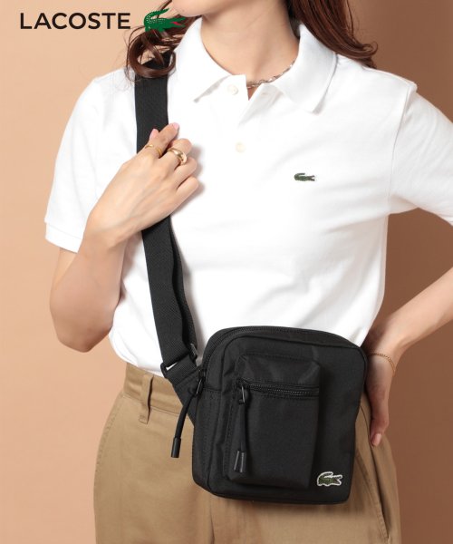 【LACOSTE / ラコステ】ネオクロコ バッグ ショルダーバッグ　ロゴ ミニショルダー ワンポイント　NH4101