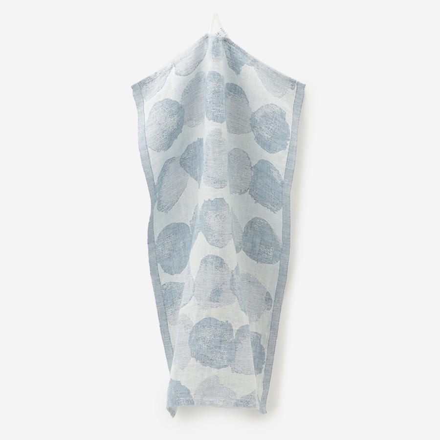 LAPUAN KANKURIT | SADE towel / white-rainy blue 48×70cm