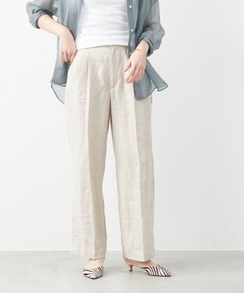 adjastable linen pants