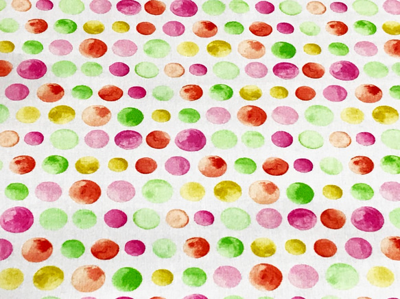 Tamara Kate 110cm x 50cmずつ切売 - Candy Dots/Pop