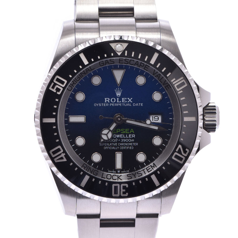 ROLEX ロレックス 【現金特価】シードウェラー ディープシー D-BLUE 126660 メンズ SS 腕時計 自動巻き D-BLUE文字盤 未使用 