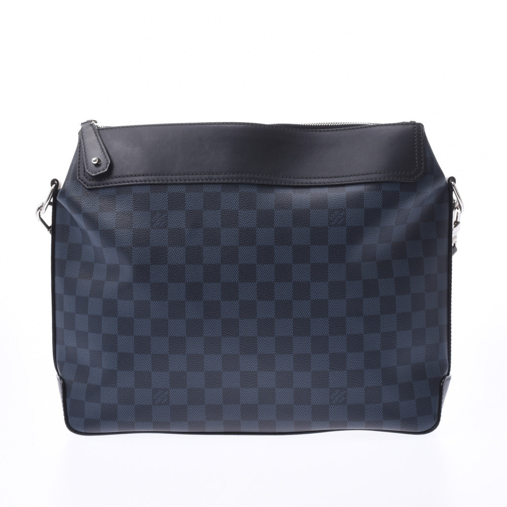 LOUIS VUITTON ルイヴィトン ダミエ コバルト メッセンジャーグリニッジ ネイビー系/黒 N41348 メンズ ショルダーバッグ ABランク 中古 