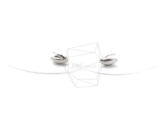 ERG-1214-R【2個入り】フラワーイヤリングワイヤー,Flower buds earring Wire