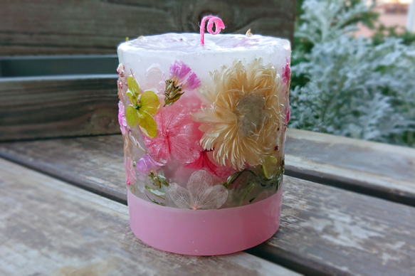 potpourri  candle ( momoiro )