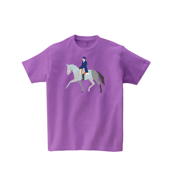 乗馬Tシャツ-馬場馬術 ドレサージュ