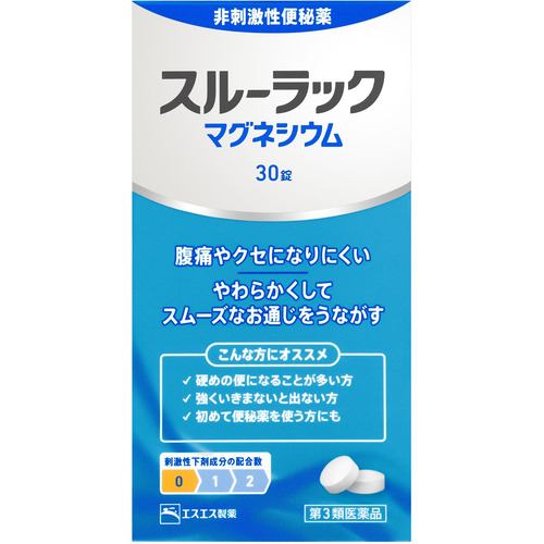 【第3類医薬品】エスエス製薬 スルーラックマグネシウム (30錠)