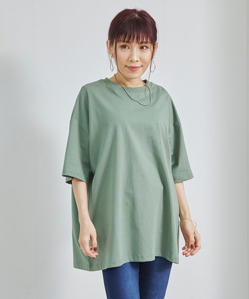 ワイドシルエットTシャツ　BIGTシャツ