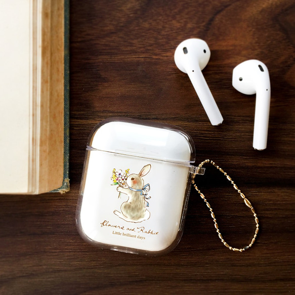 AirPods＆AirPods Proケース__Rabbit__｜うさぎ