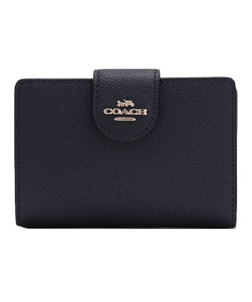 【Coach(コーチ)】Coach コーチ 二つ折り財布 L字ファスナー 6390immid