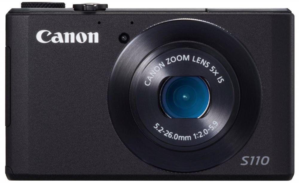 Canon デジタルカメラ PowerShot S110 約1210万画素 F2.0 光学5倍ズーム ブラック PSS110(BK)