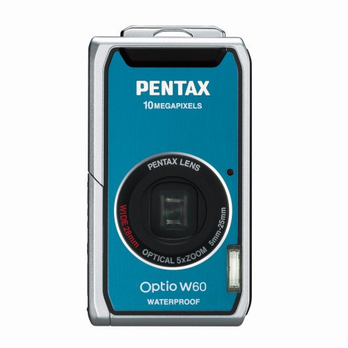 PENTAX デジタルカメラ OPTIO (オプティオ) W60 オーシャンブルー