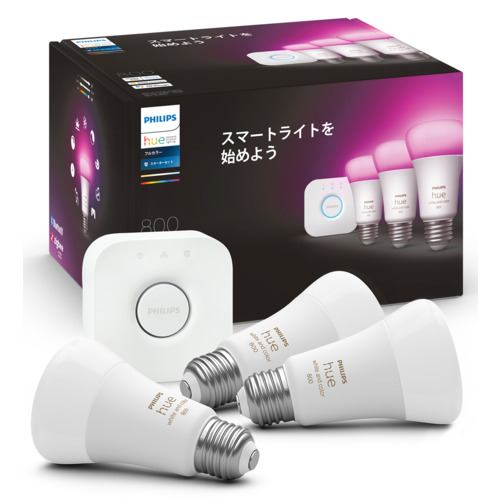 Philips Hue PLH31FS Hue フルカラースターターセット 75W ホワイト