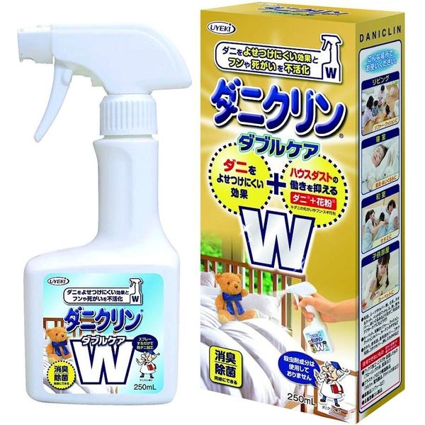 UYEKI ダニクリン Wケア 250mL 281718 1セット(6個)（直送品）