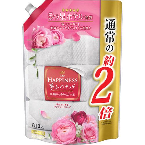 P&G レノアハピネス 夢ふわタッチ 華やかに香るアンティークローズ 詰替用特大 810ML