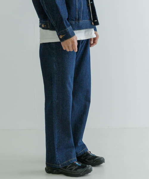 アーバンリサーチ/URBAN RESEARCH iD　WIDE FIT DENIM PANTS