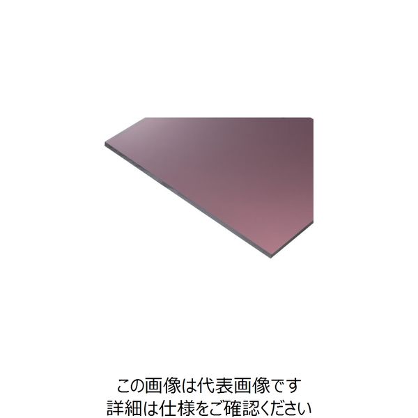 タキロン 塩ビ高機能製品 制電プレート ブラウンスモークTND77885