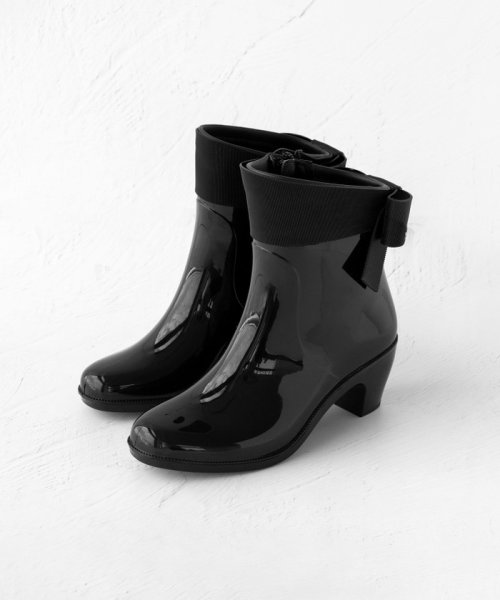 BACK RIBBON RAIN BOOTS レインブーツ