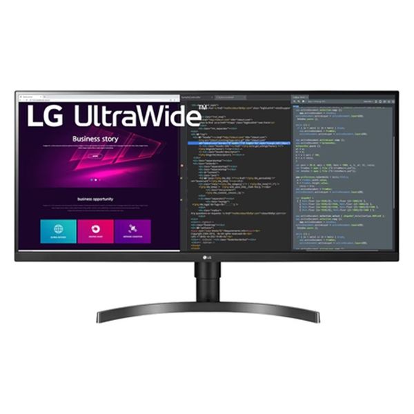 LG 34インチ UltraWide QHD IPSモニター【液晶ディスプレイ】 34WN750-B 1台（直送品）