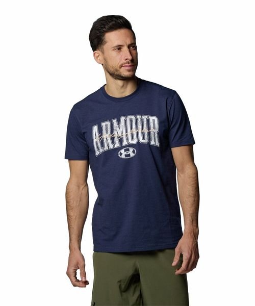 UA CHARGED COTTON SS GRAPHIC