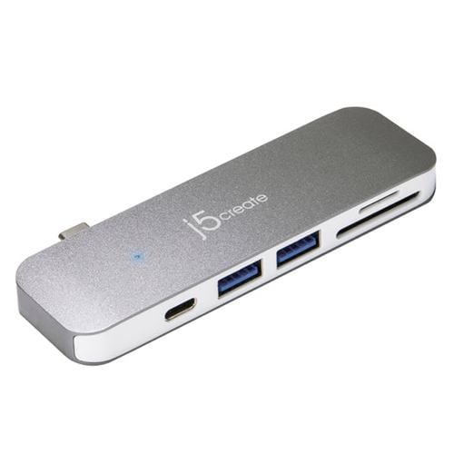 【推奨品】j5 create JCD388 JCD388 6-in-1 Ultra drive dock パワーデリバリー対応 スペースグレー