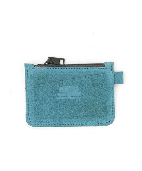 AS2OV / アッソブ WP SUEDE COMPACT WALLET－TURQUOISE