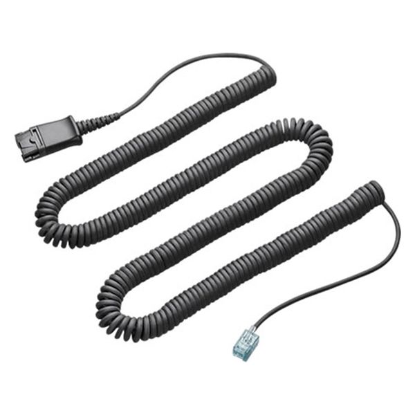 PLANTRONICS 軽量カールコード PPHOP-LWCRL-CRD 40702-01 1個 プラントロニクス