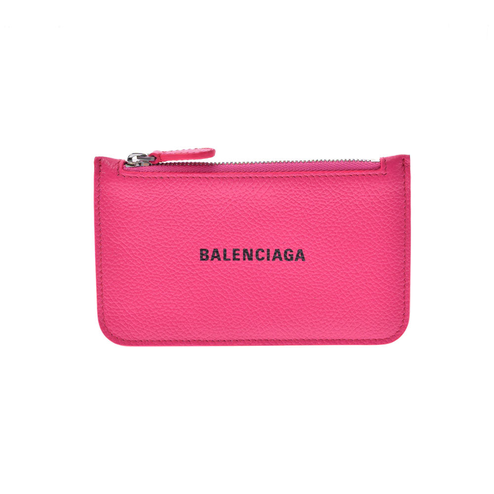 BALENCIAGA バレンシアガ キャッシュ ピンク 594214 ユニセックス カーフ コインケース 未使用 