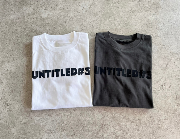 シンプルで使いやすい♪人気No.1大人のロゴTシャツ「untitled♯3」