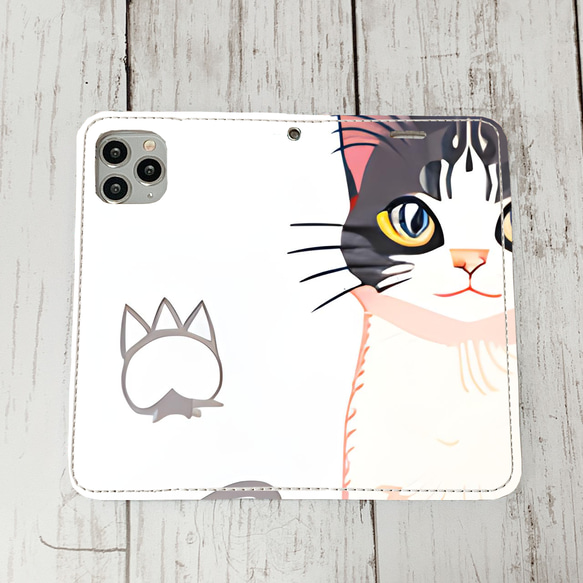 iphoneケース1-1-1 iphone 手帳 ねこ・猫・ネコ 箱1 かわいい アイフォン iface