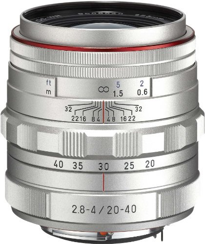 PENTAX リミテッドレンズ 標準ズームレンズ HD PENTAX-DA20-40mm F2.8-4ED Limited DC WR シルバー 23010【中古品】