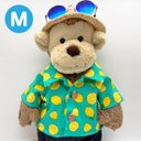 JELLYCAT ジェリーキャット バシュフル Mサイズ用 アロハ シャツ レモン柄 着せ替え 洋服 コスチューム