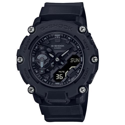 カシオ GA-2200BB-1AJF G-SHOCK 20気圧防水 カーボンコアガード構造