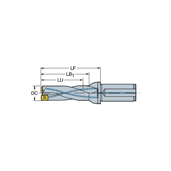 サンドビック コロドリル881ホルダ 【F】 881-D2300L25-03 1PC（直送品）