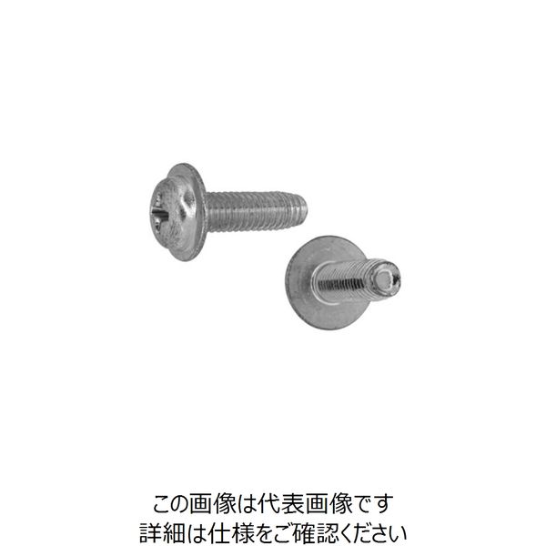 ファスニング J ユニクロ 鉄 （+）Sタイト ナベワッシャーヘッド