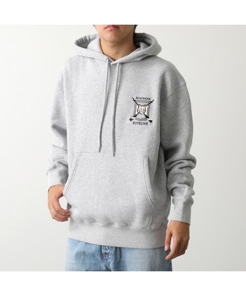 MAISON KITSUNE パーカー COLLEGE FOX EMBROIDERED COMFORT