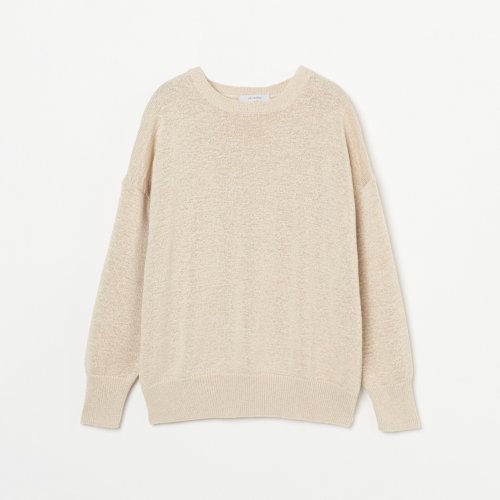 TAPE YARN CREW NECK