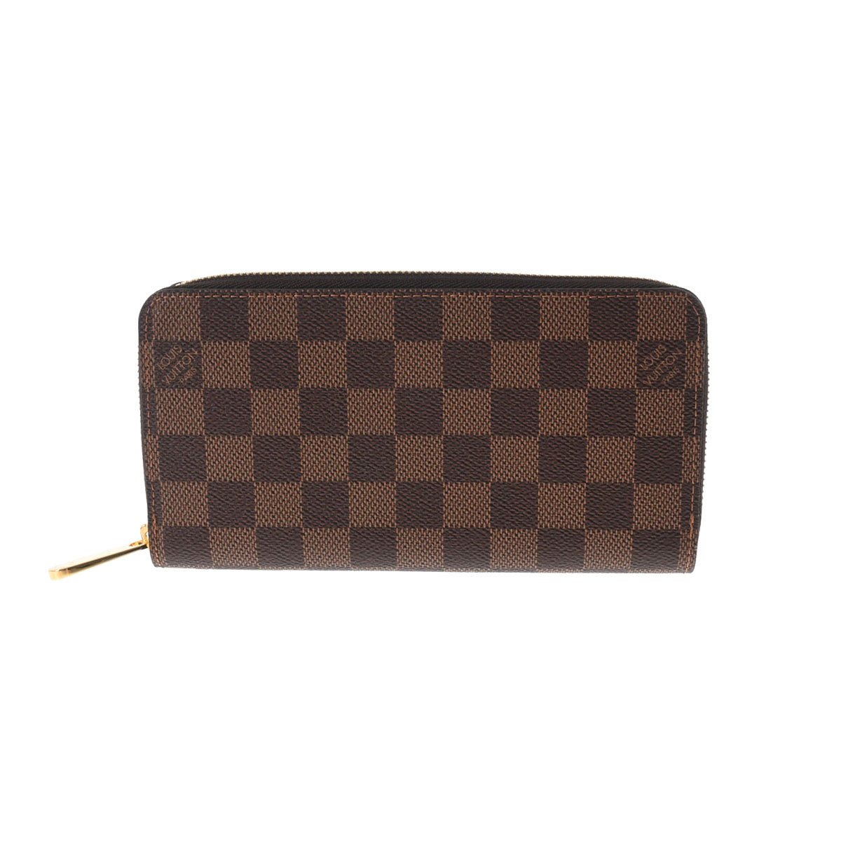 LOUIS VUITTON ルイヴィトン ダミエ ジッピーウォレット ブラウン N41661 レディース ダミエキャンバス 長財布 未使用 