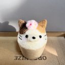 ねこちゃんマフィン　羊毛フェルト　〜受注制作〜