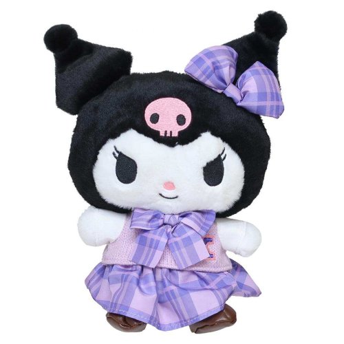 サンリオキャラクターズ ぬいぐるみ レトロ制服マスコット S クロミ サンリオ ナカジマ かわいい プレゼント キャラクター グッズ