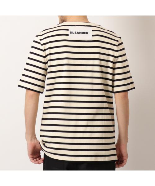 ジルサンダー/JILSANDER+ Tシャツ JPUS707534 MS247518 ボーダー