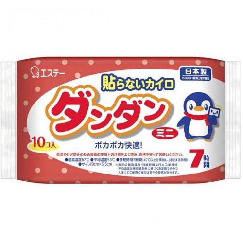 エステー 貼らないダンダンミニ 使い捨てカイロ 10個入