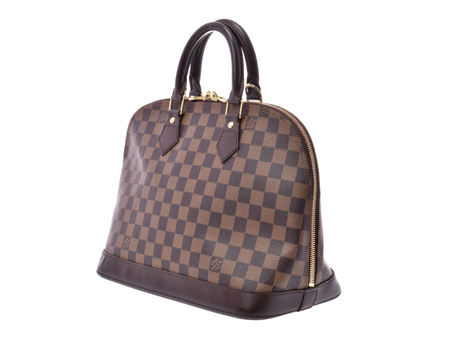 ルイヴィトン ダミエ アルマ ブラウン N51131 レディース 本革 ハンドバッグ ABランク LOUIS VUITTON 中古 