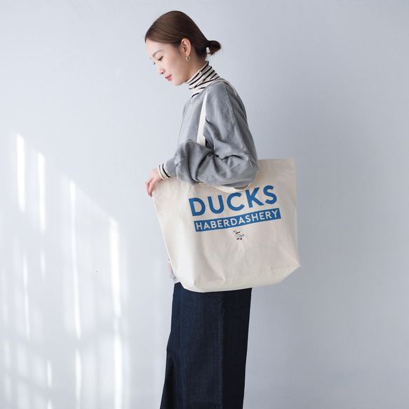 Ducks 2wayトートバッグ BLUE