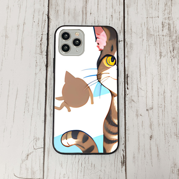 iphoneケース2-5-21 iphone 強化ガラス ねこ・猫・ネコ 箱1 かわいい アイフォン iface