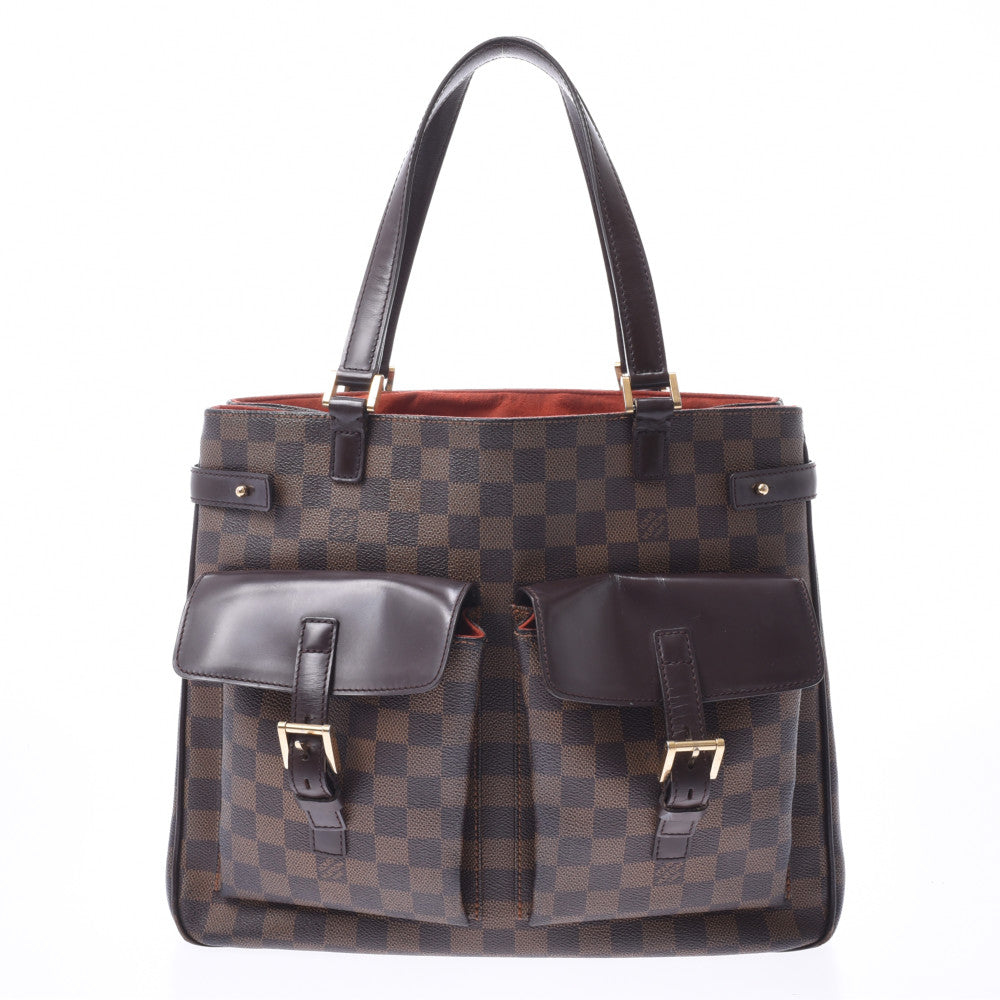 LOUIS VUITTON ルイヴィトン ダミエ ユゼス ブラウン N51128 ユニセックス ダミエキャンバス トートバッグ BCランク 中古 