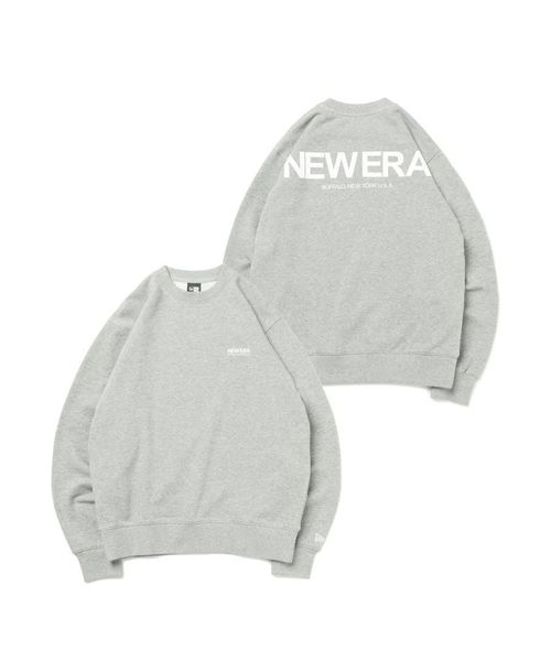 ニューエラ/SWEAT CREW NECK THE ORIGIN GRY