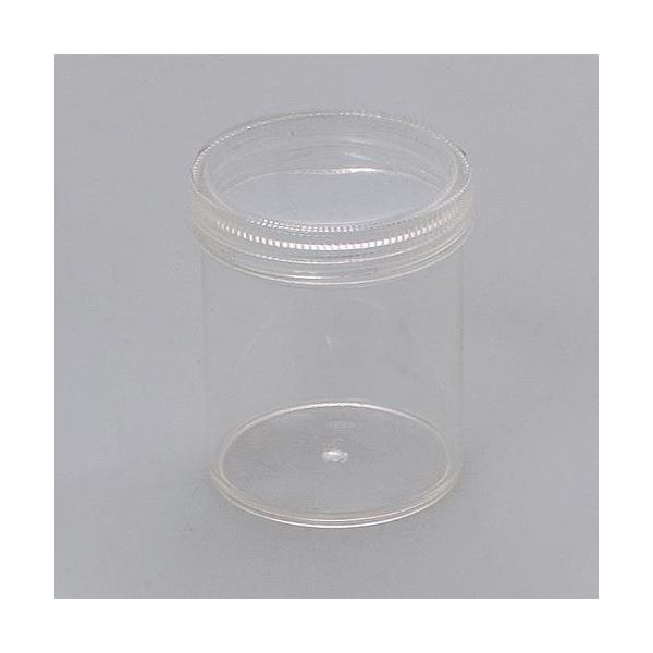 エスコ（esco） φ50x 67mm/ 100ml ポリ容器（クリアー） 1セット（20個） EA508AF-32（直送品）